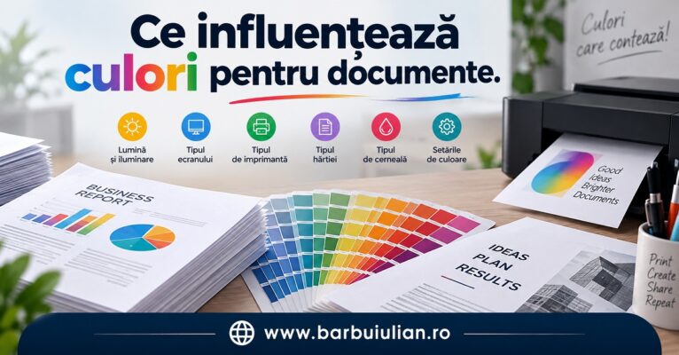 Ce influențează culori pentru documente