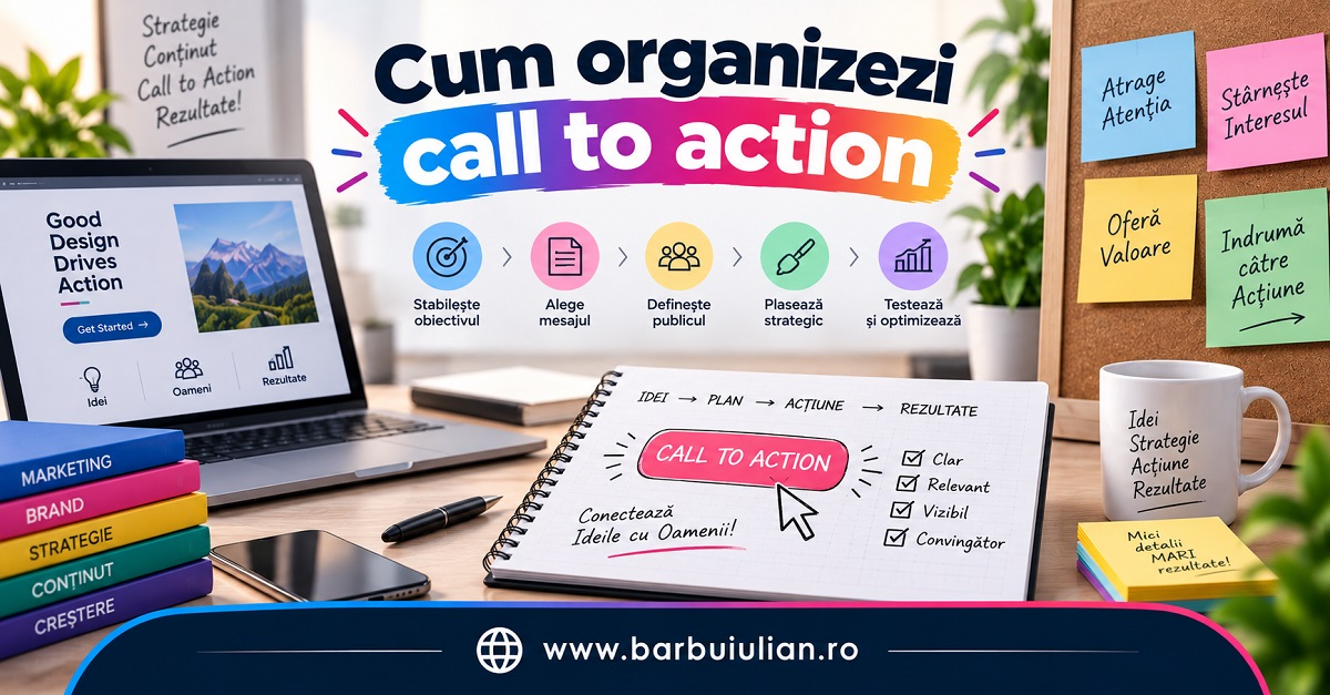 Cum organizezi call to action
