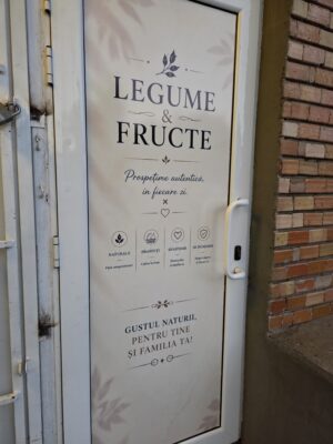 Realizare grafică & print Aprozar Râmnicu Sărat