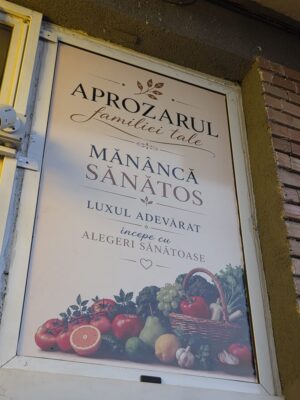 Realizare grafică & print Aprozar Râmnicu Sărat