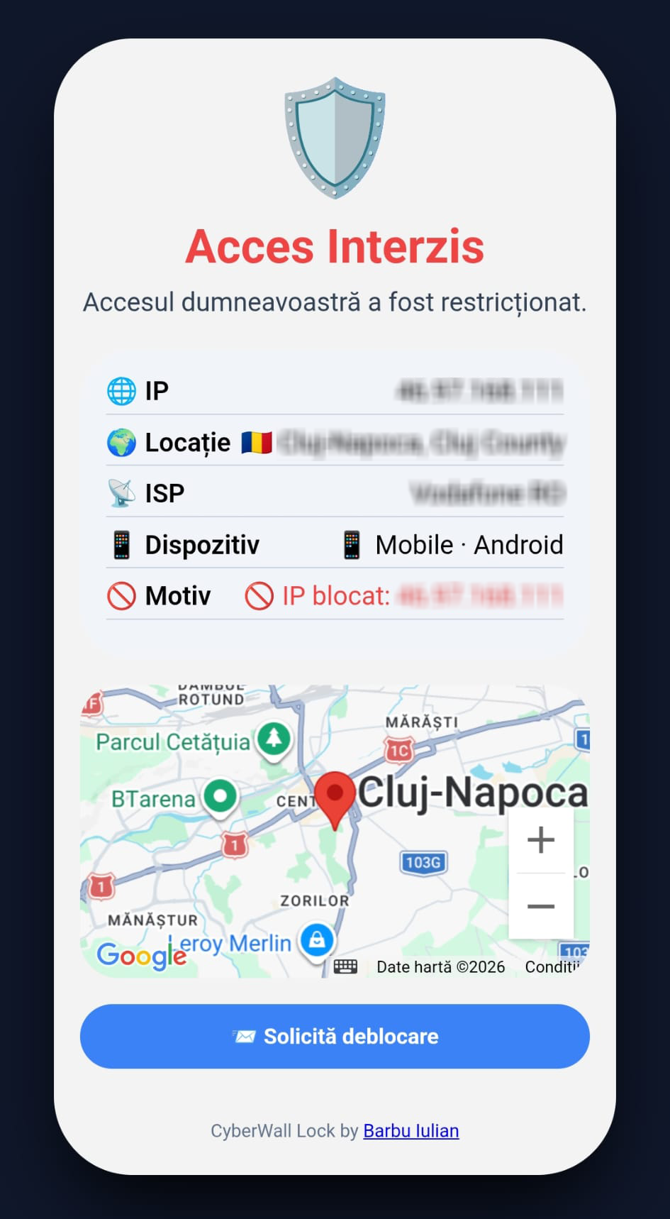 CyberWall Dashboard Full